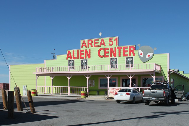 an "Alien Center" at Area 51. 
